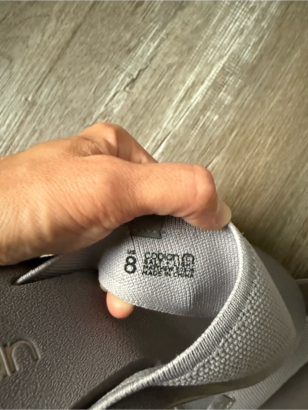 Cobian Bermuda Bounce Zinc Gray Platform Thong Sandals Flip Flops Comfy Size 8 - Picture 12 of 14